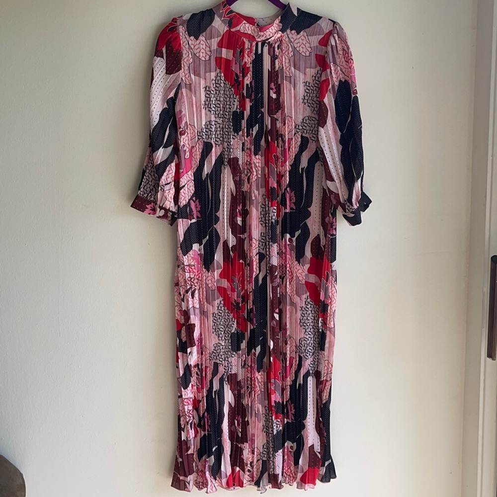 Pleated MIDI Dress
